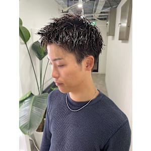 アップバングショート