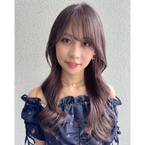 韓国ヘア_ヨシンモリヘア_ラベンダーグレー