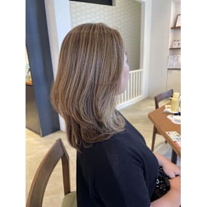 大人女性　白髪ぼかしハイライトカラー☆小林 - SARA Beauty Sight 志免店【サラビューティーサイト　シメテン】掲載中