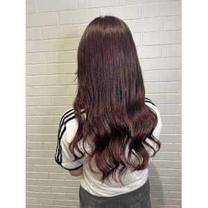 エクステ付けたまま表面カラー！