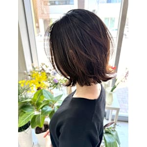 《花屋併設》透明感カラー