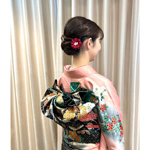 振袖着付け＆ヘアセット