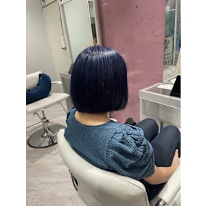 ボブ×ネイビーブルー