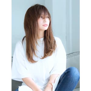 20代30代40代ハイレイヤーロングワンカール