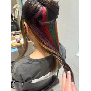 ハイトーンカラー/レインボー/インナーカラー/ブリーチ