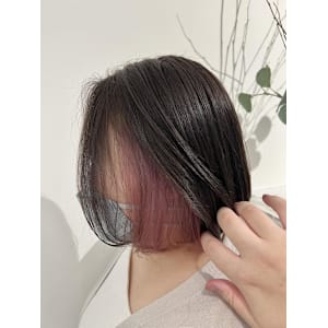 インナーカラー/ピンクバイオレット