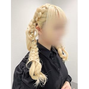 ライブ用ツインテール