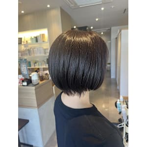 ショート×ピンクブラウン