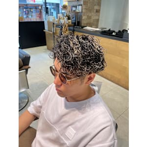 ハイライト×パーマ