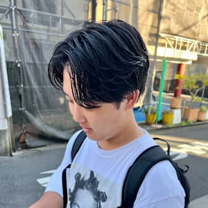 爽やか/ビジネス/センターパート