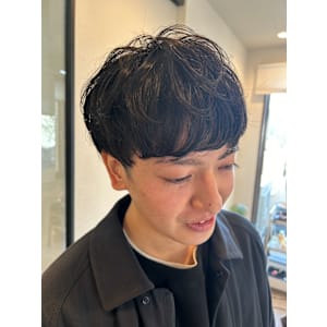 【noka 新宿】重めのマッシュ