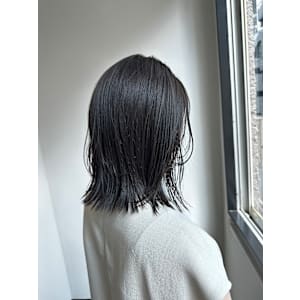 ミディアム×透明感オリーブ『銀座×個室』