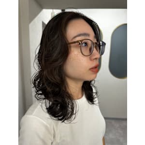 レイヤーパーマ『銀座×個室』