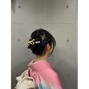 結婚式お呼ばれヘア