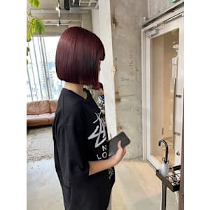 カシスピンクボブ