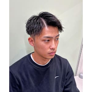 横浜メンズパーマ七三パーマツイストパーマツイストスパイラル