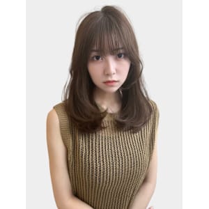 毛先パーマヘルシースタイル横顔美人こなれヘア大人美人美髪