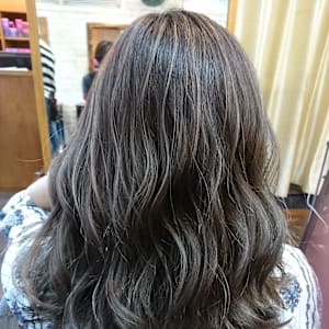 白髪ぼかしハイライト