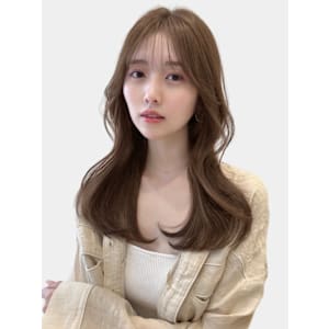 大人ガーリー大人美人透明感髪質改善ニュアンスカラー