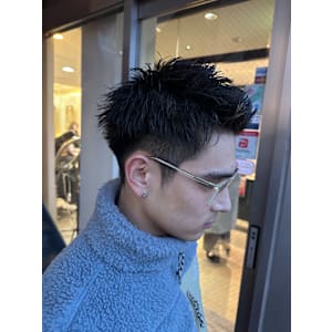 髪質改善グレージュカラーカーキベージュレイヤーロング錦糸町