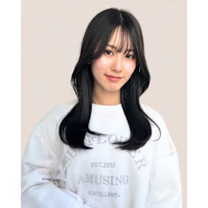 新宿/新宿美容室/ボブ／ショート/カットカラー／縮毛矯正