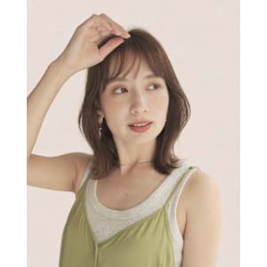 新宿/新宿美容室/ボブ／ショート/カットカラー／縮毛矯正