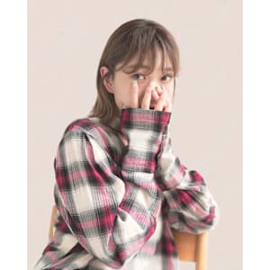 新宿/新宿美容室/ボブ／ショート/カットカラー／縮毛矯正