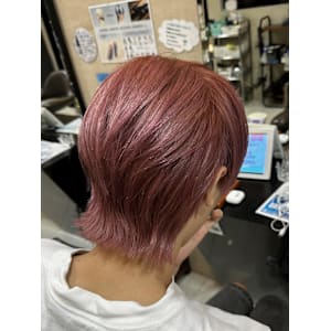 韓国マッシュウルフピンクベージュセンターパートハイトーン - prize 池袋【プライズ】池袋西口店【プライズ イケブクロ イケブクロニシグチテン】掲載中