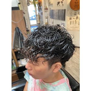 波巻きスパイラルパーマ