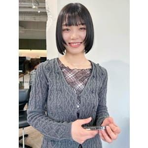 ボブ/ミニボブ/切りっぱなしボブ名駅/名古屋