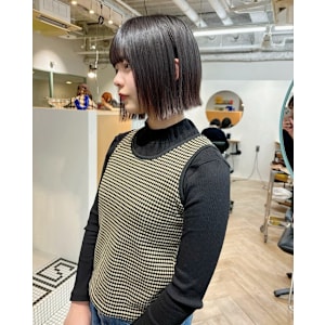 ボブ/ミニボブ/切りっぱなしボブ名駅/名古屋