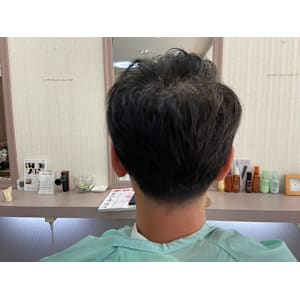 メンズ×カット×ショート