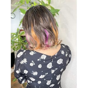 ３色インナーカラー