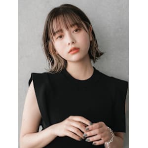 インナーカラーボブ/ボブ/大人ボブ/インナーカラー/髪質改善