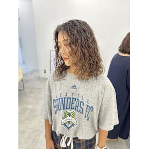 ツイストスパイラルパーマ/ロングパーマ/ウェットヘア