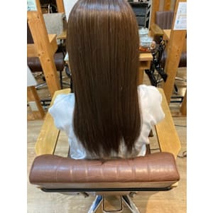 お客様髪質改善データ1363（ラベンダーグレージュ）