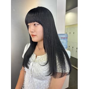 [aika] 学校でも色が気にならない暗髪カラー