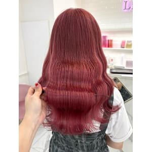 ブリーチ1回ピンクカラー＊まゆ