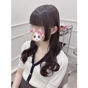 ぱっつん前髪×姫カット＊まゆ