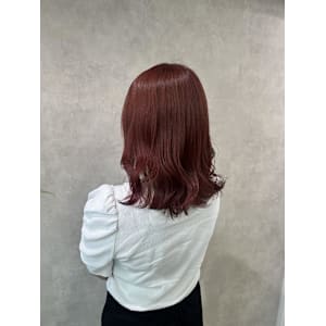 miu　ブリーチ無しレッドカラー