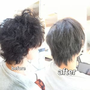 メンズの縮毛矯正