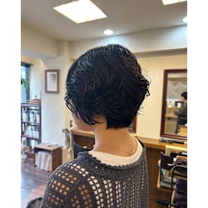 ショートパーマスタイル