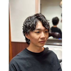 ツイストスパイラルパーマ/メンズカット/水道橋/神保町