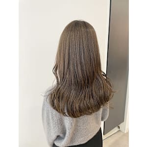 20代30代40代ブリーチなしオリーブベージュくびれミディ