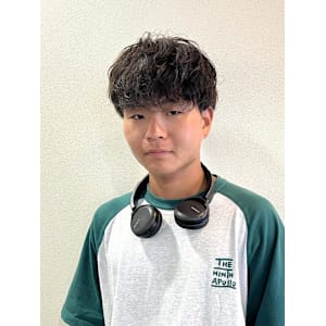 【平山明樹】無造作パーマ/ナチュラルマッシュ