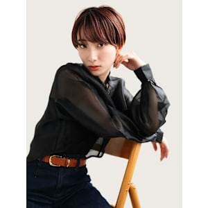 [金沢駅/ブリーチなしダブルカラー/ボブ/ショートボブ]