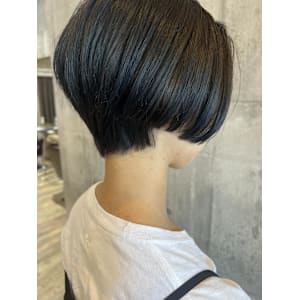 ボブからばっさり☆ハンサムショート