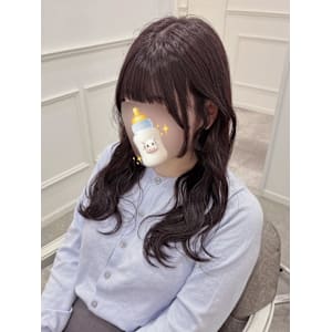 流しぱっつん×2wayバング×S字後れ毛＊まゆ