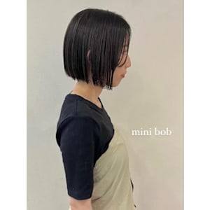あごラインminiボブ　【担当神野】