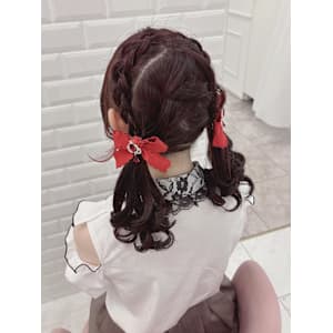 編み込みツインテール＊まゆ